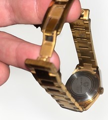 CABOCHON saphitek crystal Analog Watch New Battery 165ft water resistance