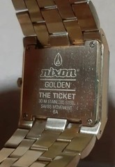 Nixon The Ticket Quartz Watch Mens Wrist 19cm/7.5in