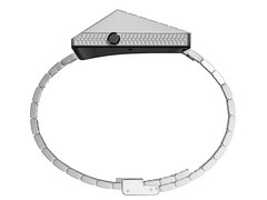 [NEW}Benlydesign “ARMORED TANK” S4000Silver-OLED Red, Men Digital Watches