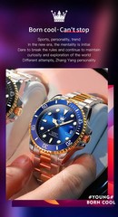 OLEVS 6650 Men Watch Classic Automatic Mechanical Watch Waterproof Luminous