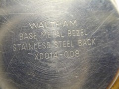 WALTHAM Q WATCH AS PICTURED, NEW BATTERY RUNS PERFECT