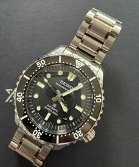 Seiko SLA079 Marinemaster 8L35 Black Dial 300m Full Set Excellent NER MINT 🔝