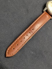 TIMEX Elevated Classics Women’s Watch 7.8″ New Leather New Btry Gold Dial