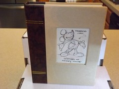 Fossil Disney Mens Mickey Mouse Watch (Sketches Book)-Limited Edition-VHTF- New