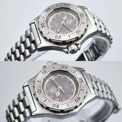 Tag Heuer Professional 3000 932.208 Quartz Black Dial Round Analog No BOX