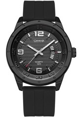 Stylish Waterproof Military Quartz Watch for Men – Big Face Silicone Band, Calen