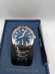 Automatic Spinnaker Hull Automatic Riviera Aegean Blue Watch