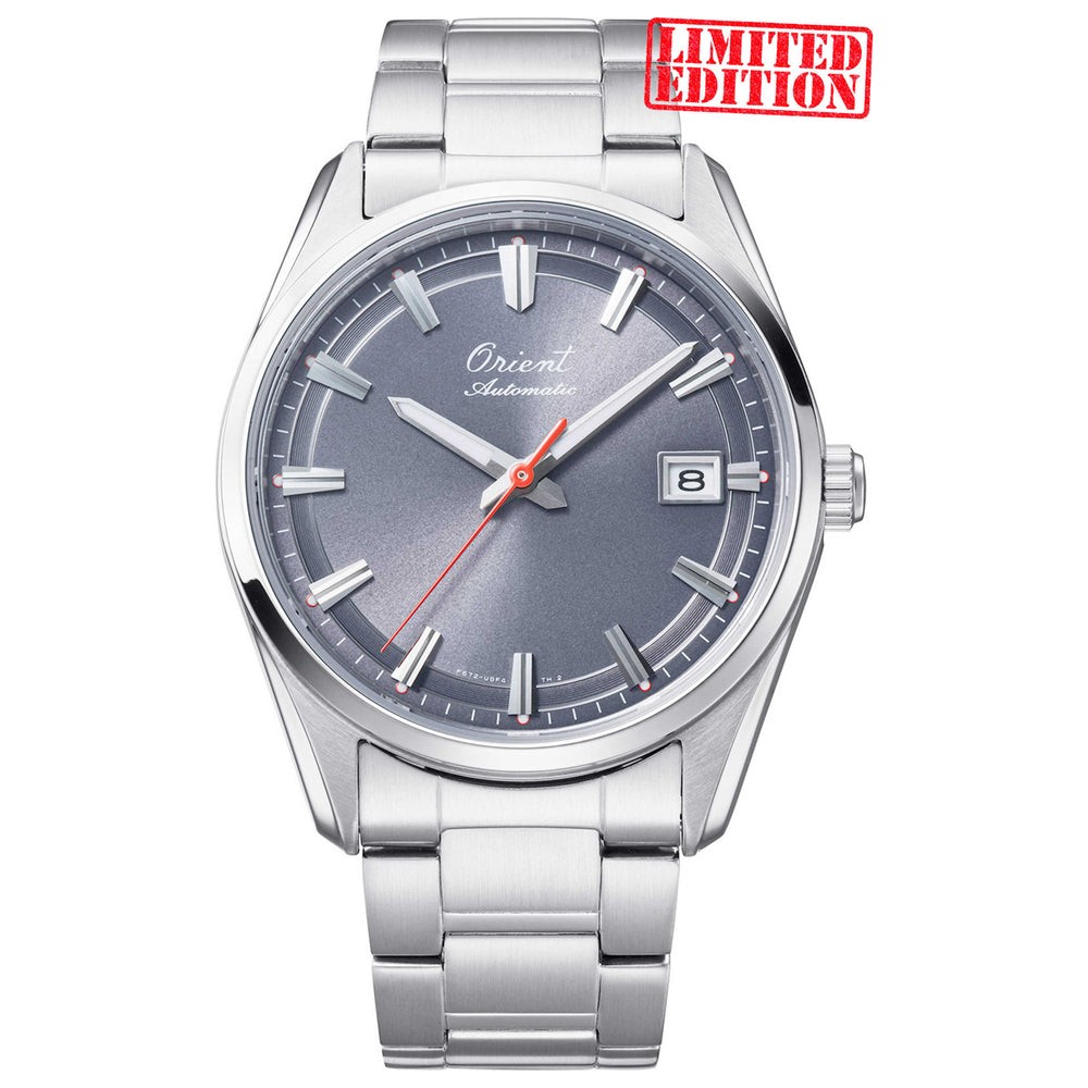 Orient Men’s Stretto Date Gray Dial Automatic 38mm Watch RA-AC0R04N