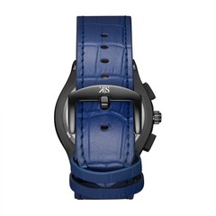 Kenneth Scott Men’s Multi Function Watch | White Dial, 44mm, 30 m (3 ATM)
