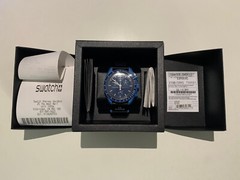 Omega X Swatch Mission To Neptune Mint Condition, Never Worn. Comes With Receipt