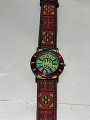 Maxim Stylish water resistant Wrist watch stainless steel Genuine Leather
