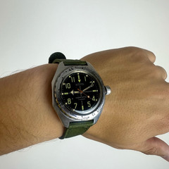 Wristwatch Vostok Wostok Antimagnetic Amphibian USSR Soviet watch working NATO