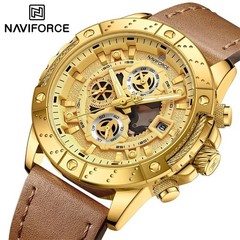 RICECGO Men’s Business Quartz Watch Numberless Dial Stainless Steel Bracelet Cal