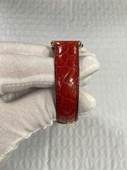 VINTAGE CARTIER 590005 TANK 925 VERMEIL ARGENT 23.5×30.5mm QUARTZ WATCH.