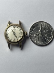 Vintage Croton Nivada Grenchen Aquamatic Ladies Watch Head 1958 Runs 10K GF