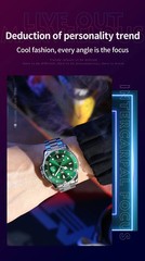 OLEVS 6650 Men Watch Classic Automatic Mechanical Watch Waterproof Luminous