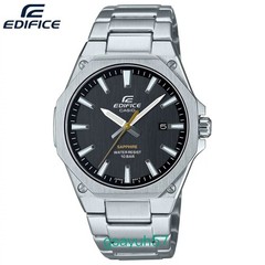 Edifice 男式黑色表盘不锈钢运动手表 EFR-S108D-1AVUEF