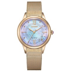 CITIZEN EM0817-85Y Yuzuru Hanyu Eco-Drive Mother of Pearl Dial Limited Watch