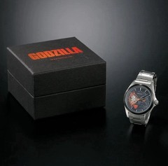 Seiko Godzilla 30th Automatic Skeleton Dial SS Watch 10 Bar w/ Box Manual