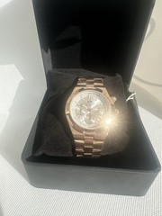 Luxury Classic Men’s Quartz Watch Business 3ATM Paulareis Rose Gold Stopwatch