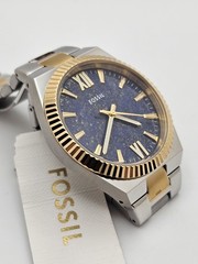 Unique Stone Dial Fossil Scarlette Unisex Analog Watch Twotone Stainless ES🔥👀