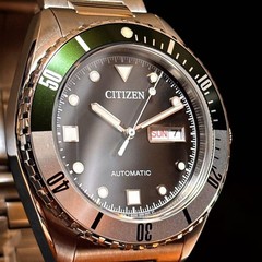 CITIZEN NH7531-50E Automatic Black Watch From Japan