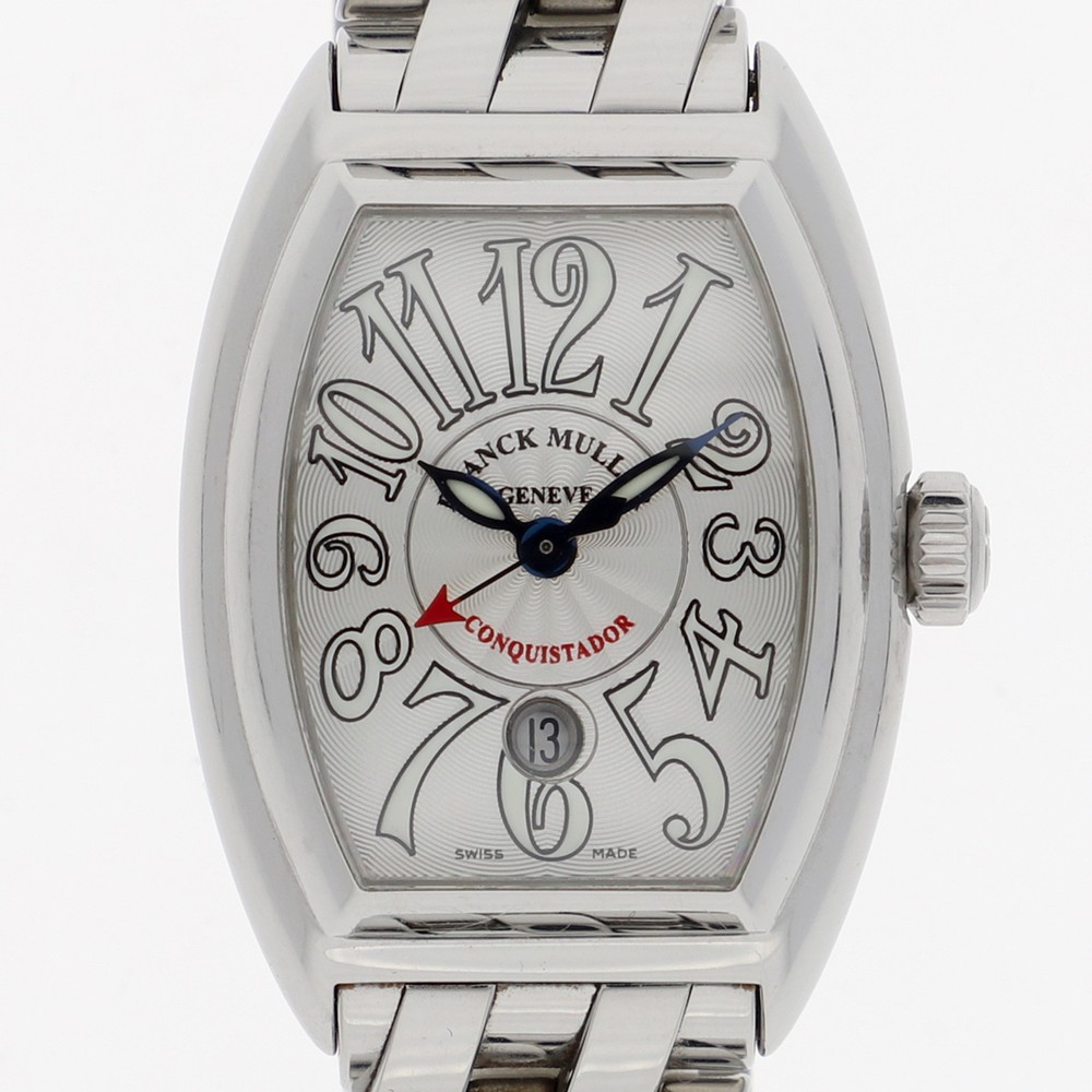 FRANCK MULLER 8005LSC Conquistador Silver Dial Automatic Stainless Steel