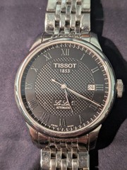 Tissot Le Locle Automatic Black Dial L164/264-1 L264 Bracelet – NEEDS SERVICE
