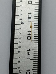 Vintage Lot 2pcs. RED Sweep Second Hand Ø 0.17 Length 11mm. NEW OLD STOCK Watch
