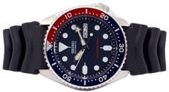 Seiko Automatic Blue Dial Rubber Strap Diver’s 200M SKX009K1 Men’s Watch