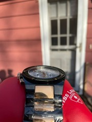 Swiss Legend Throttle Chronograph Black/Rose Gold Watch SL-40025-RB-22 NOS FULL