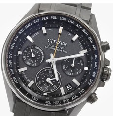 CITIZEN Atessa Satellite Wave CC4004-58E/F950-T024521 Solar Powered Radio_907573