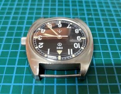 CWC W10 Manual Wind Military Watch 1979 British Army Stainless Steel #343
