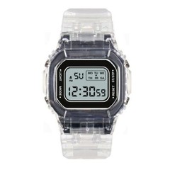 Reloj De Pulsera Deportivo Digital Transparente Para Hombre Mujer Cronógrafo LED