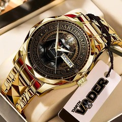 Star Wars x Darth Vader Alloy Luxury Quartz Watch – 1665