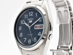 【Near MINT】Seiko 5 Automatic 7009-3180 Navy Dial Day/Date 37mm Men’s Watch Japan