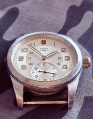 Victorinox Swiss Army Ambassador XL 45 mm manual wind WR 100m