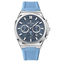 REWARD Men’s Multifunction Chronograph Calendar Luminous Waterproof Quartz Watch