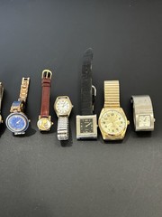 Lot Of 7 Watches, Timex, Geneva, Winnie The Pooh, Acqua, New Batteries In All