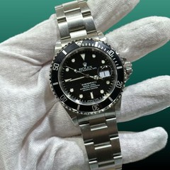 1998 PAPERS Rolex Submariner 16610LN 40mm Steel Oyster Bracelet Black Bezel