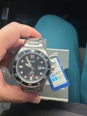 CASIO MDV106DD-1A1V Mens DURO 200M ALL METAL w Date Analog Sport Dive Watch $100