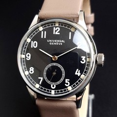 Vintage Marriage Watch with Universal Geneve Movement Swiss Men’s Wristwatch