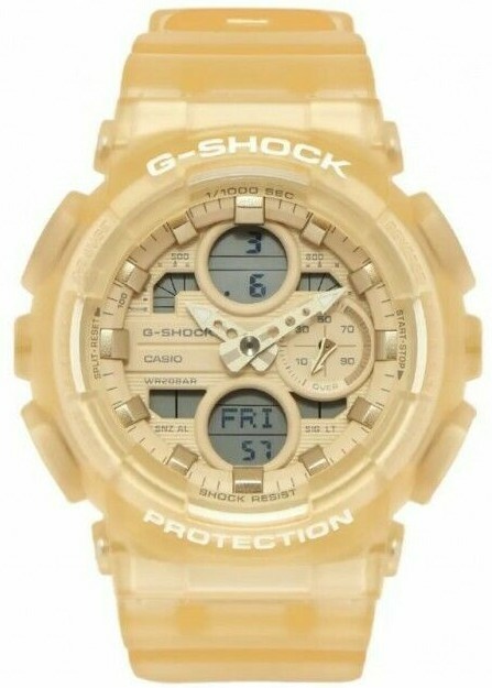 Casio G-Shock Mannish Style Semi Transparent Ladies Watch GMA-S140NC-7A