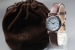 *Near MINT* Vintage HERMES Clipper CL4.210 24mm Date Ladies Quartz Watch JAPAN