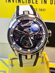 Invicta Celestial Naosia AUTOMATIC Mens Watch 44.5 Skeleton Dial White w/ Moon
