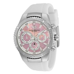 TechnoMarine Sea Manta Women’s 40mm Mother of Pearl Chronograph Watch TM-220076