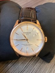 Tissot Chemin Des Tourelles Powermatic 80 39mm Brown Leather T139.807.36.031.00