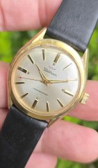 Vintage WALTHAM Shockresistant Concentric Dial 17j Men’s 33.5mm Swiss Made Watch