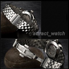 38mm Parnis Men Luxury Mechanical Watch Sapphire Miyota Automatic Stainless Band