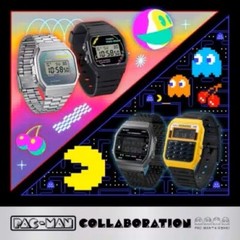 CASIO CLASSIC PAC-MAN collaboration wristwatch A168WEPC-7AJR JAPAN NEW authentic